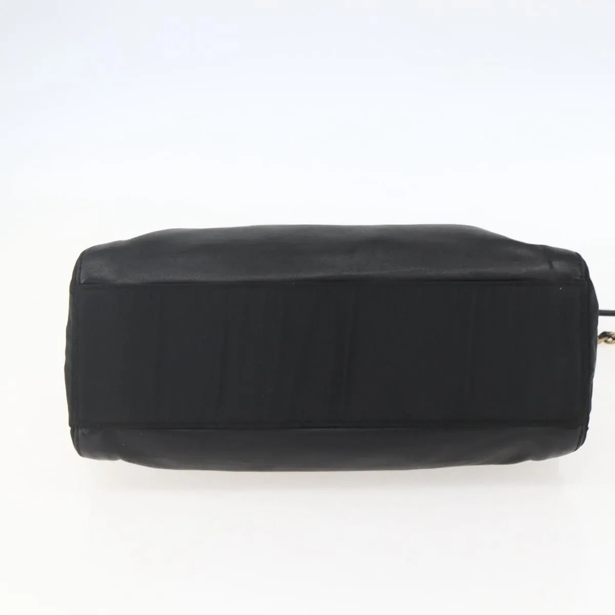 Prada Shoulder Leather, Black, Leather, Shoulder Bag