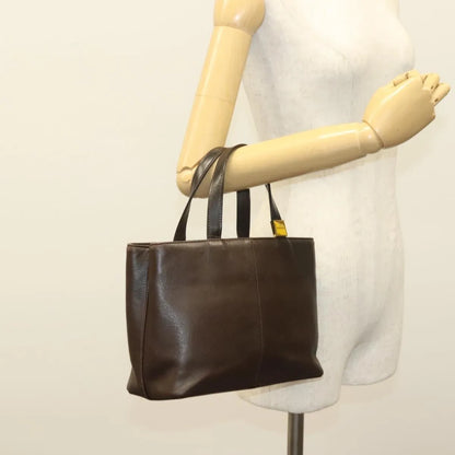 Burberry Vintage Leather, Brown, Leather, Handbag