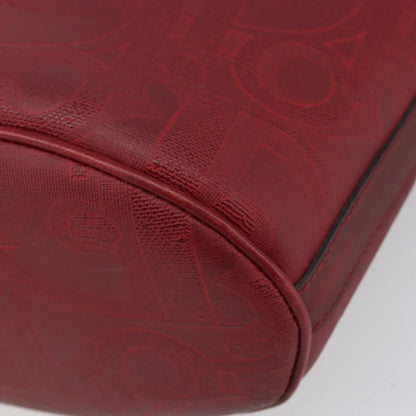 Christian Dior Vintage Trotter Canvas, Red, Canvas, Shoulder Bag