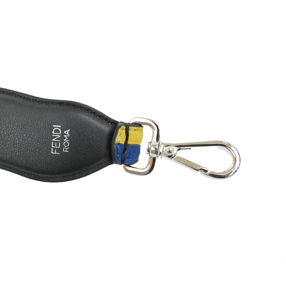 Fendi Strap You Shoulder Strap Leather, Multicolour, Leather, Straps