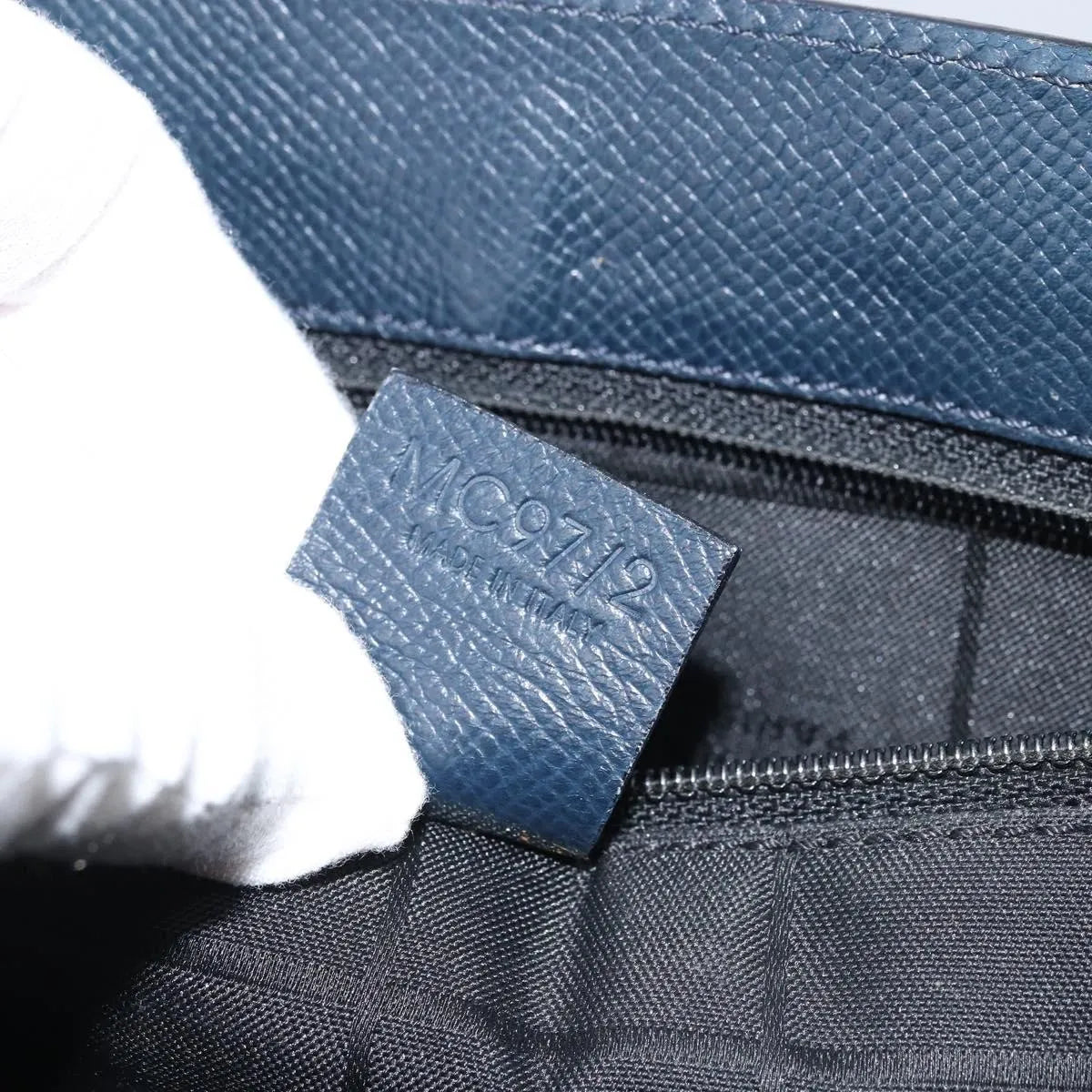 Celine Vintage Leather, Navy, Leather, Shoulder Bag