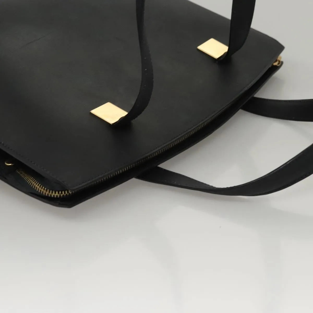 Celine vintage Leather, Navy, Leather, Handbag