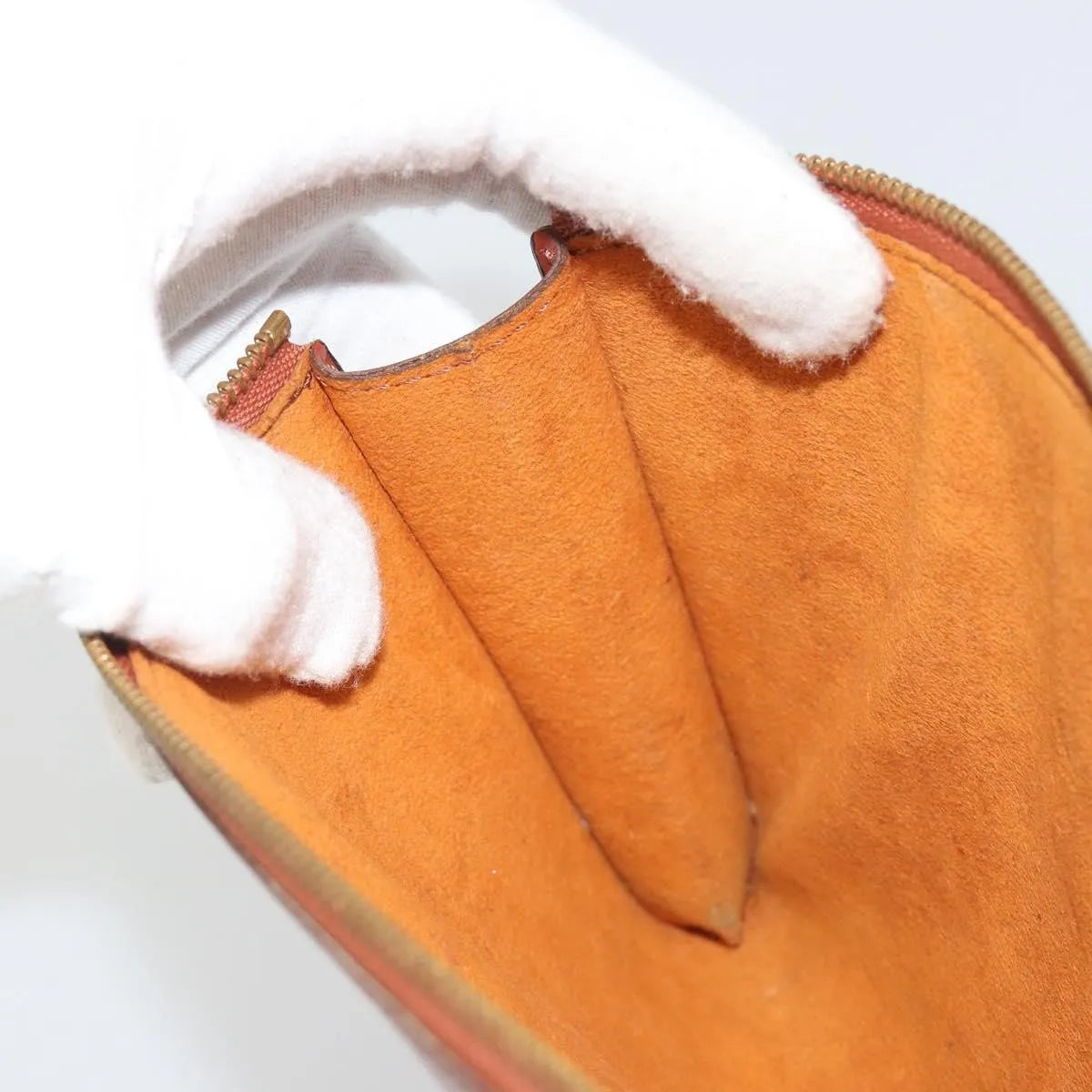 Louis Vuitton Pochette Accessoires Epi, Brown, Leather, Clutch