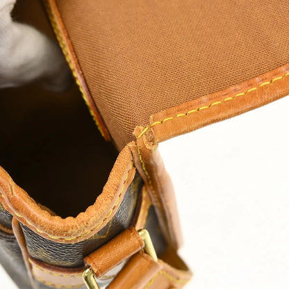 Louis Vuitton Sologne Monogram Canvas, Brown, Canvas, Shoulder Bag