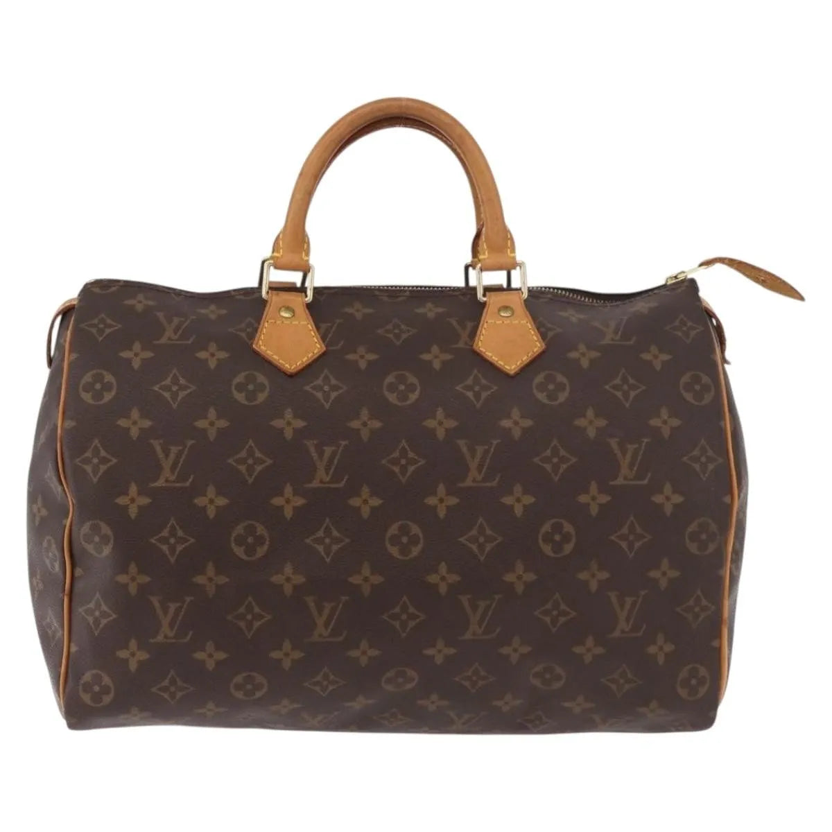 Louis Vuitton Speedy Monogram Canvas, Brown, Canvas, Handbag