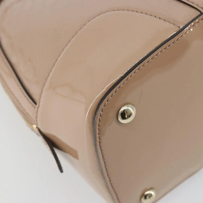 Gucci Nice Top Handle Microguccissima Patent, Beige, Patent Leather, Handbag