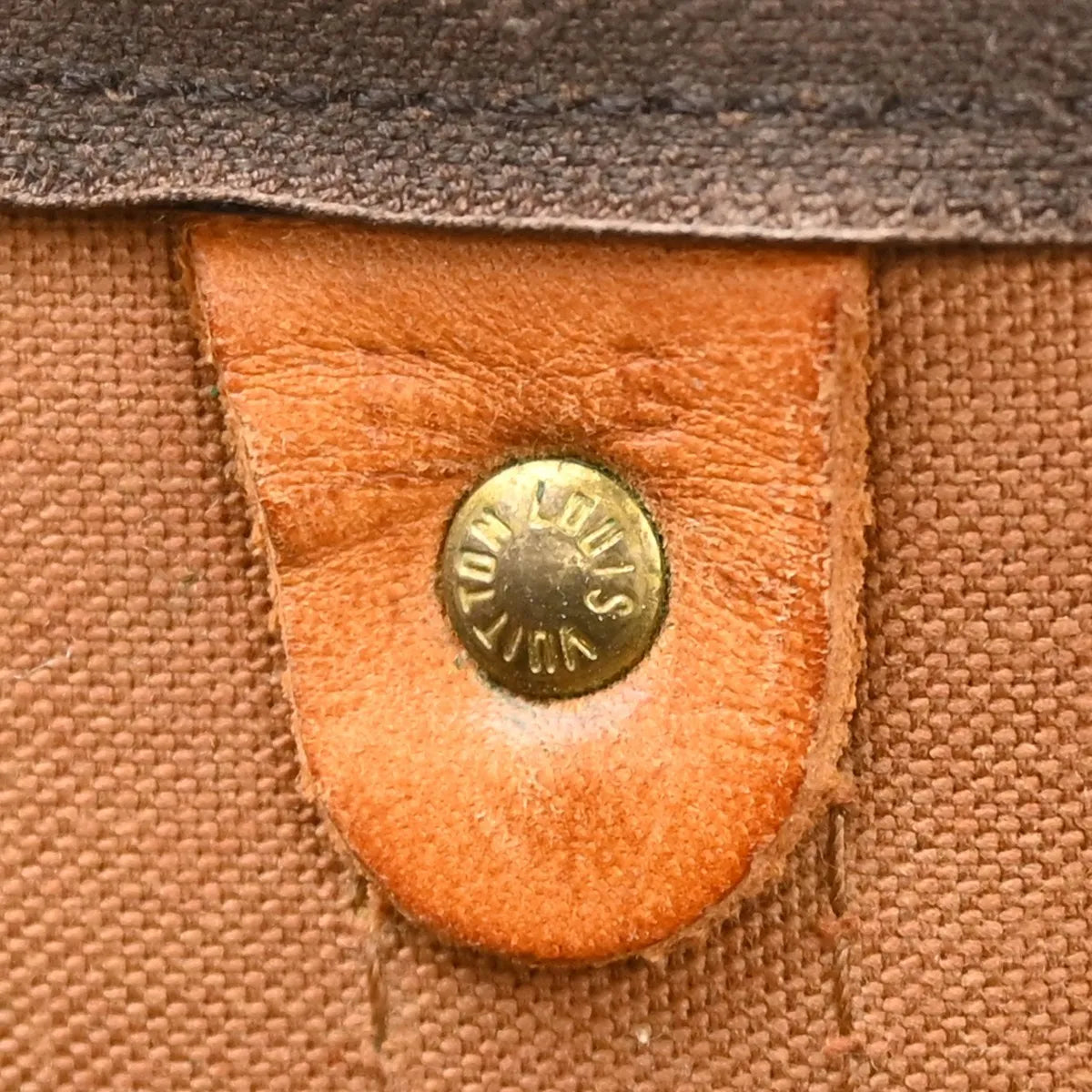 Louis Vuitton Keepall Canvas, Brown, Canvas, Travel Bag