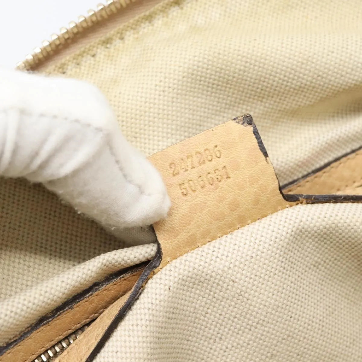 Gucci New Pelham Tote Guccissima Leather, Beige, Leather, Handbag