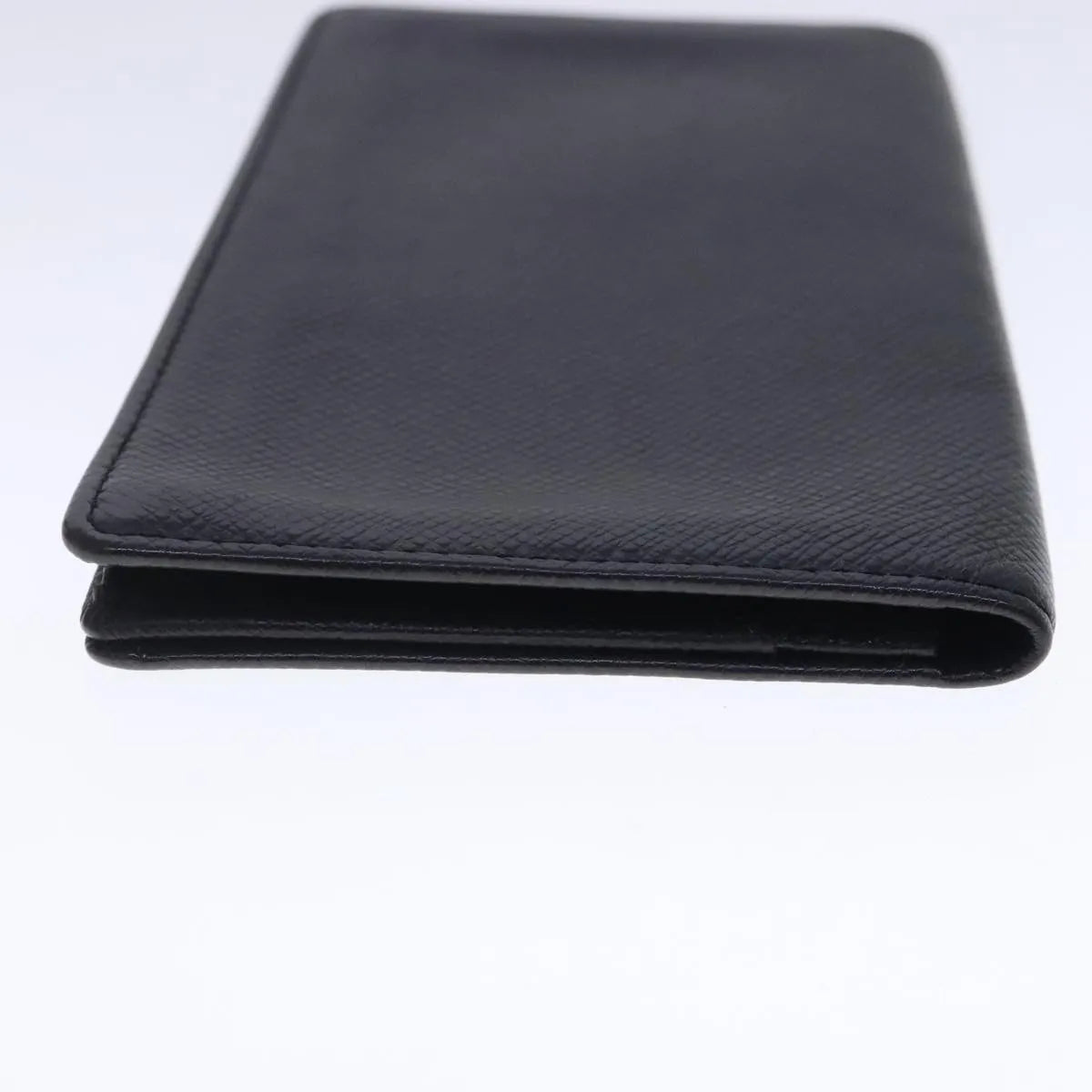 Louis Vuitton Porte Cartes Taiga Leather, Gray, Leather, Wallet