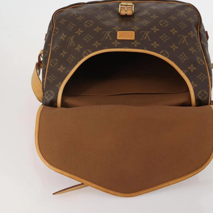 Louis Vuitton Saumur Monogram Canvas, Brown, Canvas, Shoulder Bag
