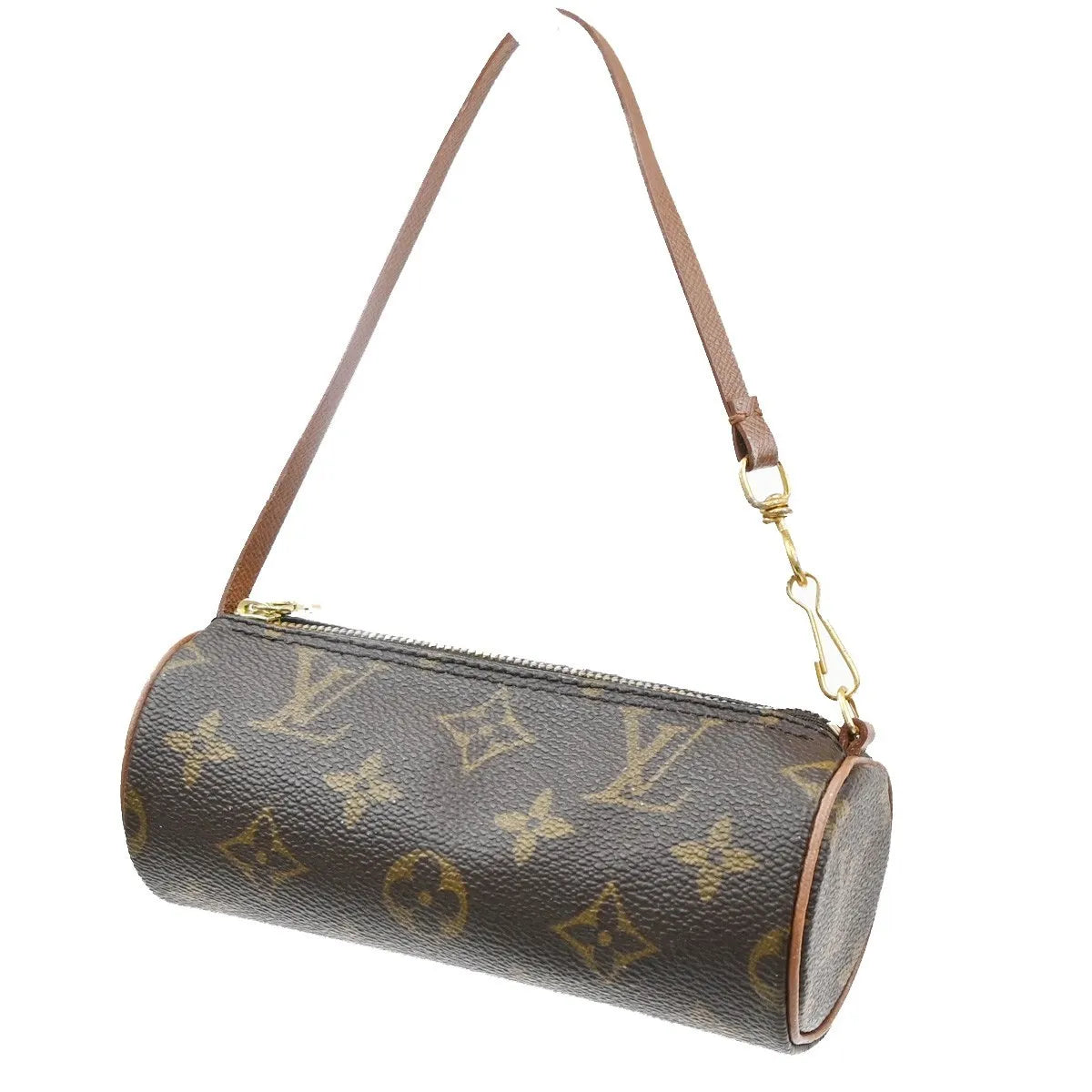 Louis Vuitton Papillon Pochette Monogram Canvas, Brown, Canvas, Clutch
