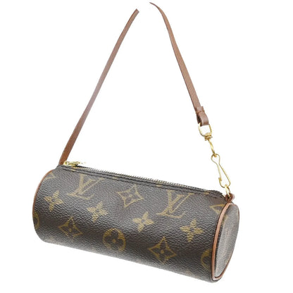 Louis Vuitton Papillon Pochette Monogram Canvas, Brown, Canvas, Clutch