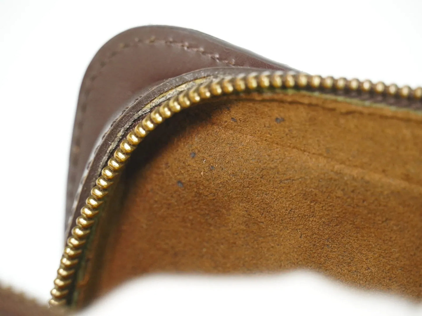 Louis Vuitton Pochette Saint Louis Damier, Brown, Canvas, Clutch