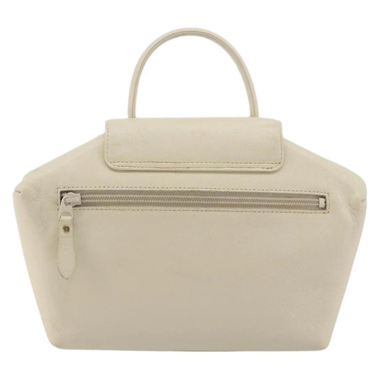 Givenchy Vintage Leather, White, Leather, Handbag