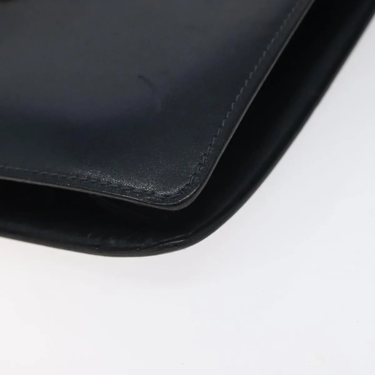 Celine Vintage Leather, Navy, Leather, Shoulder Bag