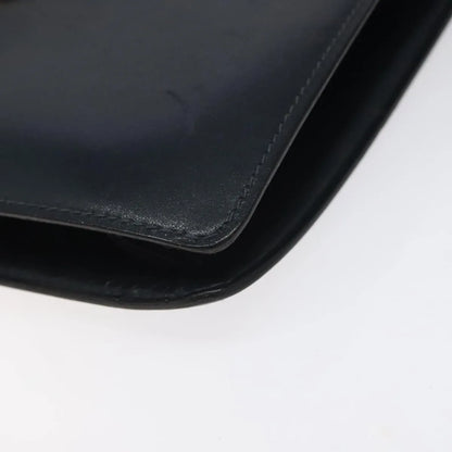 Celine Vintage Leather, Navy, Leather, Shoulder Bag