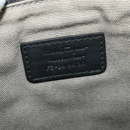 Salvatore Ferragamo Vintage Leather, Black, Leather, Shoulder Bag