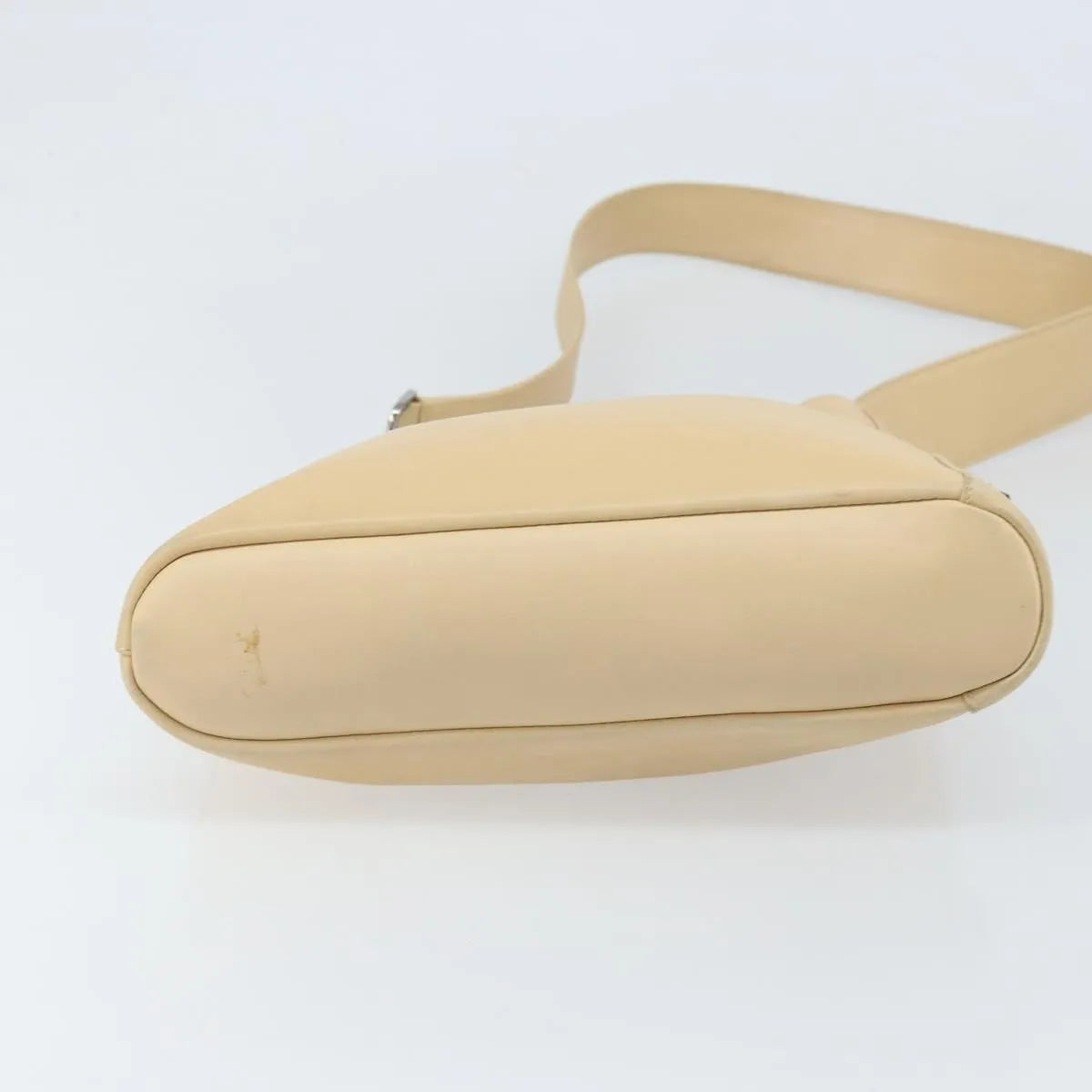 Gucci Vintage Leather, Beige, Leather, Shoulder Bag
