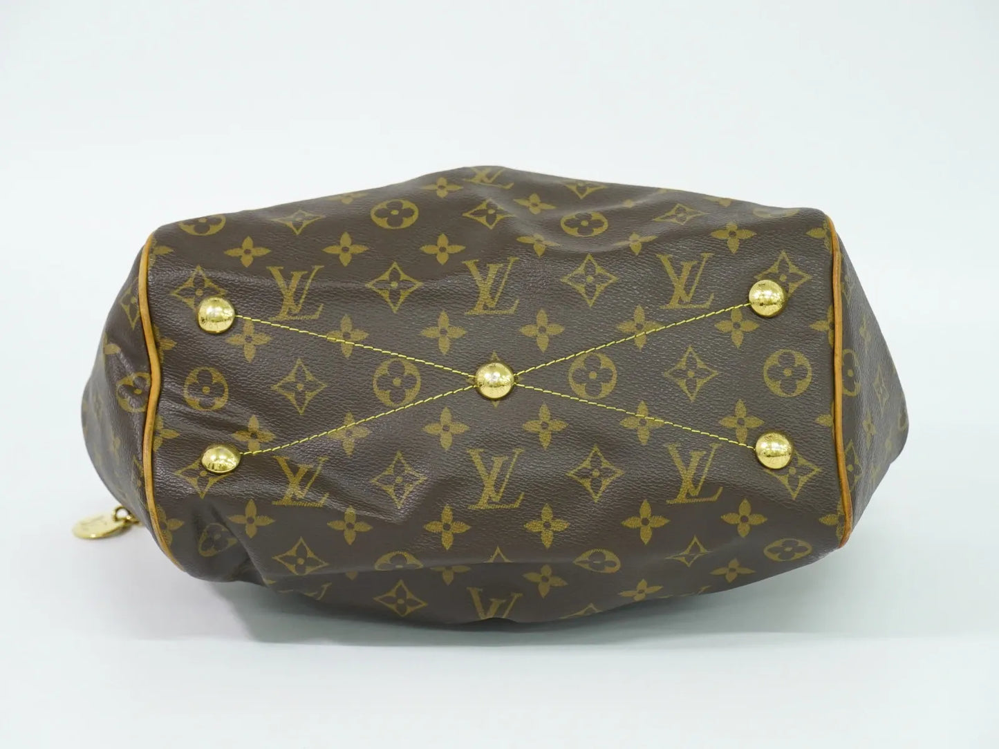 Louis Vuitton Tivoli Monogram Canvas, Brown, Canvas, Handbag