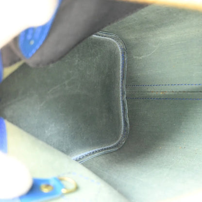 Louis Vuitton Speedy Epi Leather, Blue, Leather, Handbag
