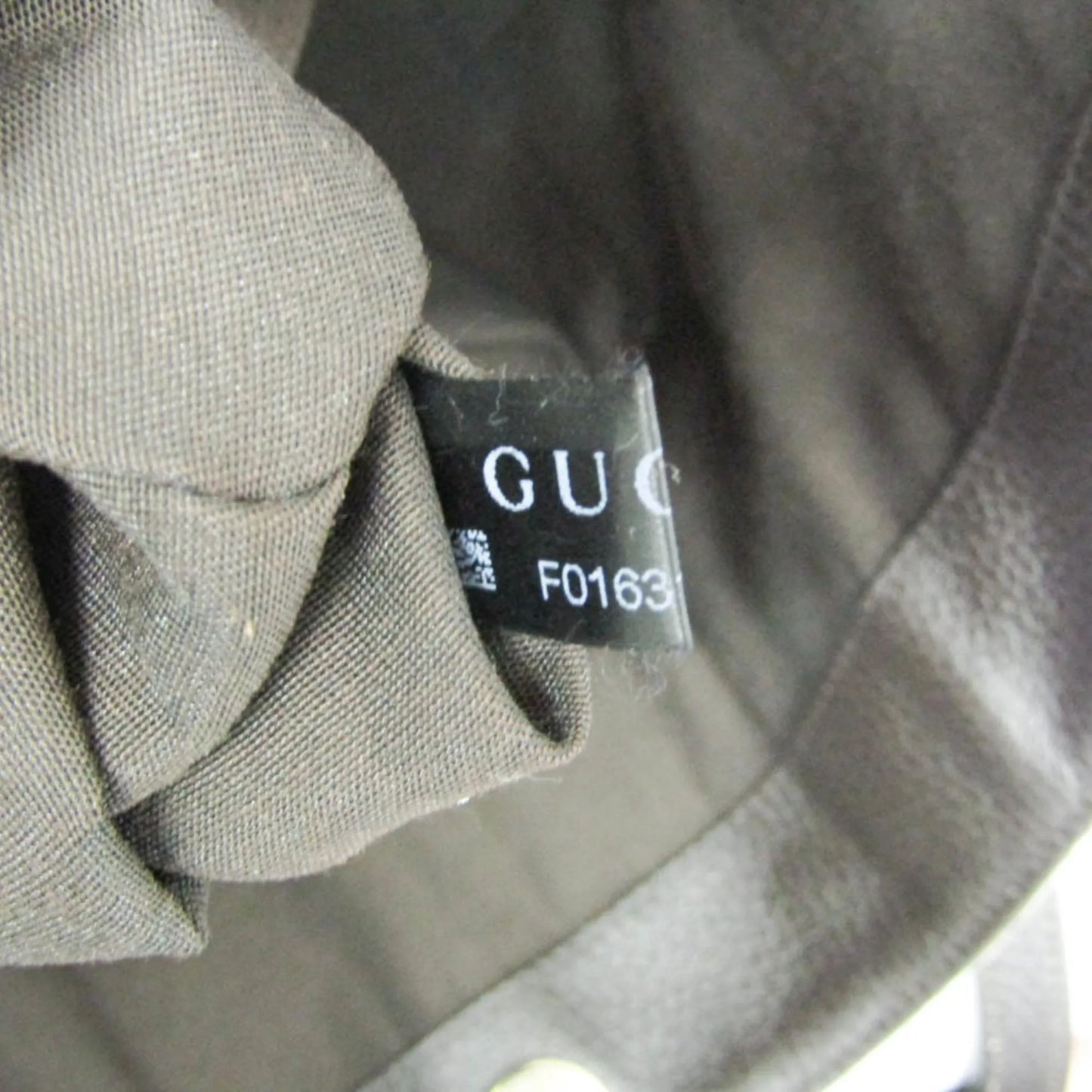 Gucci GG Canvas Canvas, Beige, Leather, Tote Bag