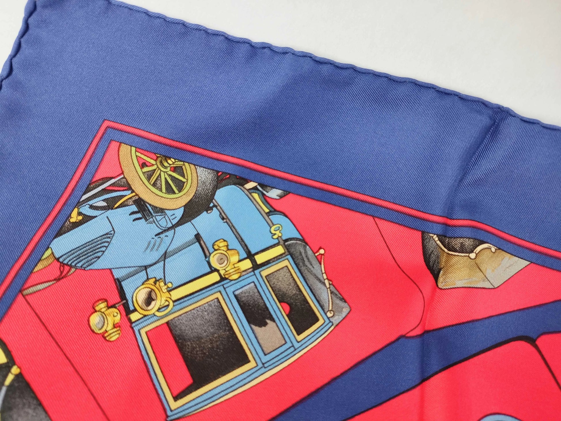 Hermes Carré 90 Silk multicolor, Multicolour, Silk, Scarf
