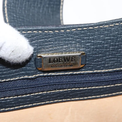 Loewe Vintage Leather, Navy, Leather, Shoulder Bag