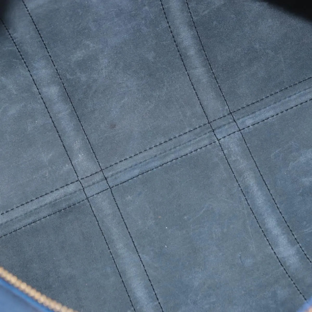 Louis Vuitton Keepall Epi Leather, Blue, Leather, Travel Bag