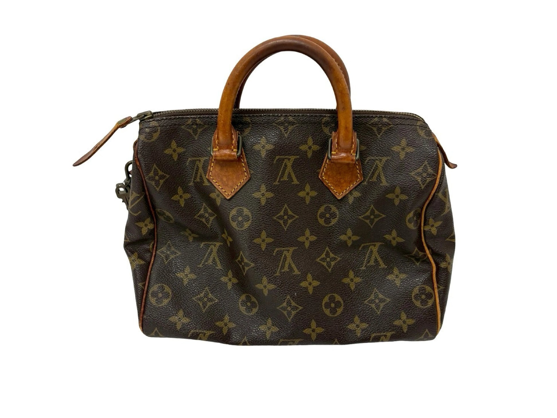 Louis Vuitton Speedy Monogram Canvas, Brown, Canvas, Handbag