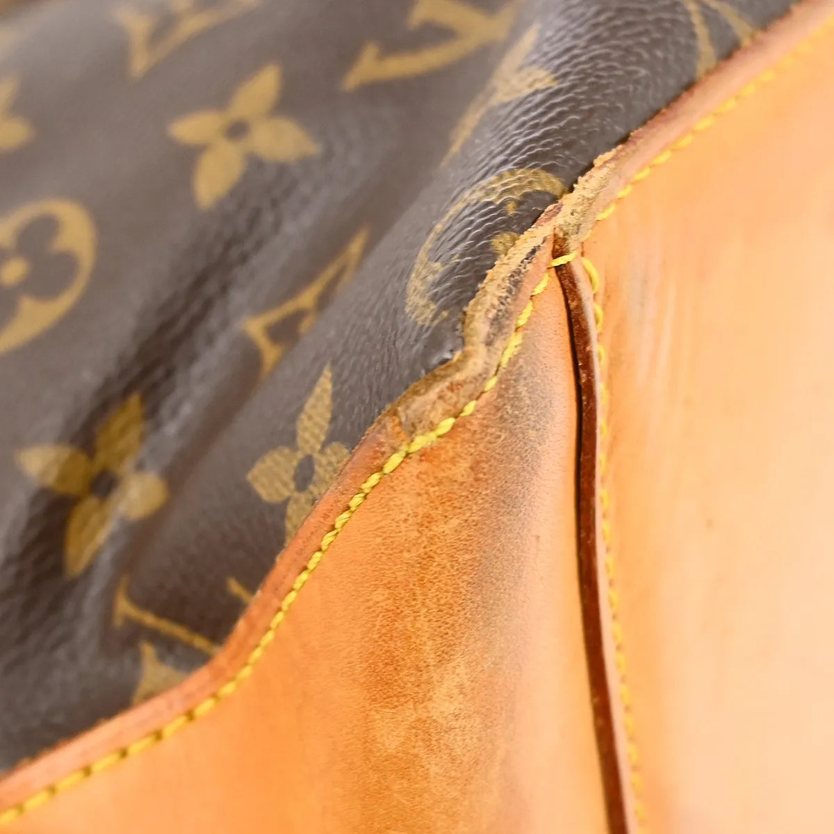 Louis Vuitton Cabas Mezzo Monogram Canvas, Brown, Canvas, Tote Bag