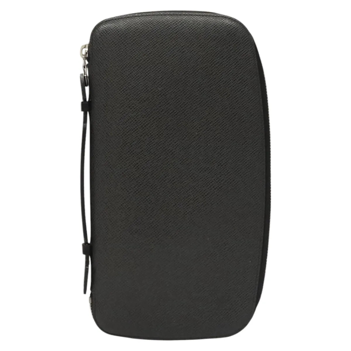 Louis Vuitton Atoll Organizer Taiga Leather, Gray, Leather, Wallet