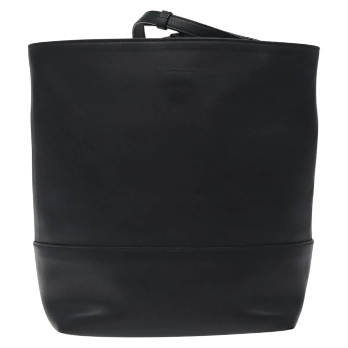 Bottega Veneta Vintage Leather, Black, Leather, Shoulder Bag