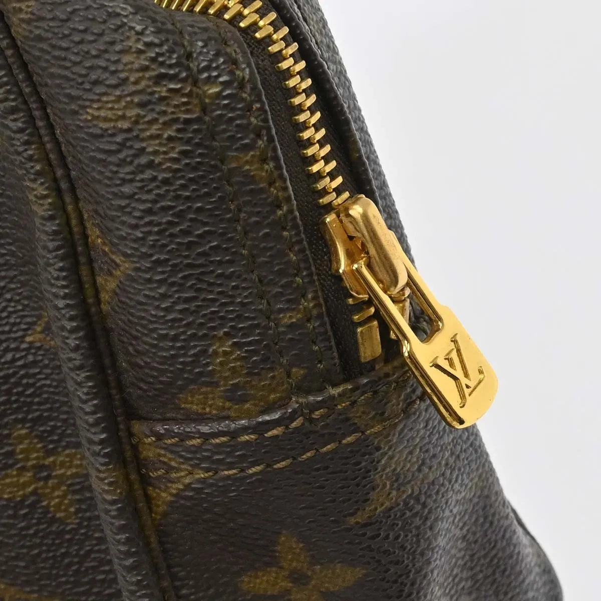 Louis Vuitton Trousse Toilette Monogram Canvas, Brown, Canvas, Clutch