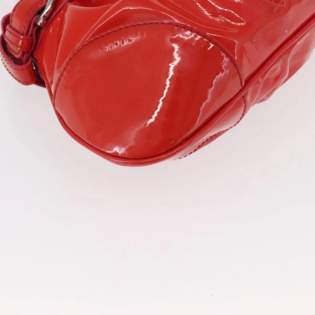 Salvatore Ferragamo Marisa Patent leather, Red, Patent Leather, Handbag