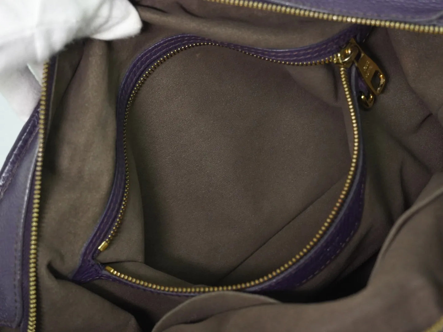 Louis Vuitton Stellar Mahina Leather, Purple, Leather, Handbag
