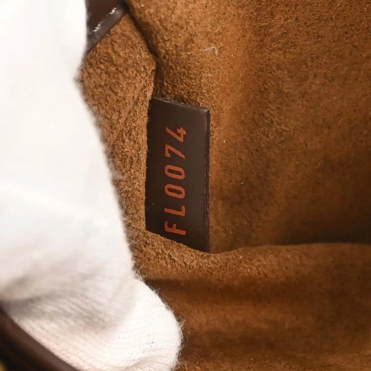 Louis Vuitton Pochette Saint Louis Damier, Brown, Canvas, Clutch