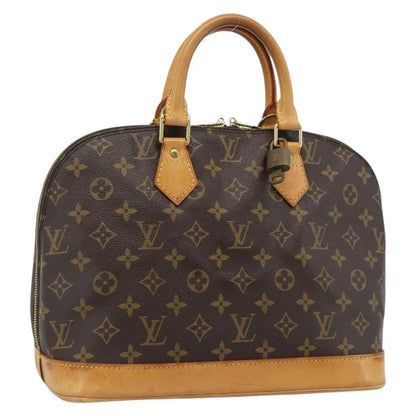 Louis Vuitton Alma Monogram Canvas, Multicolour, Canvas, Handbag