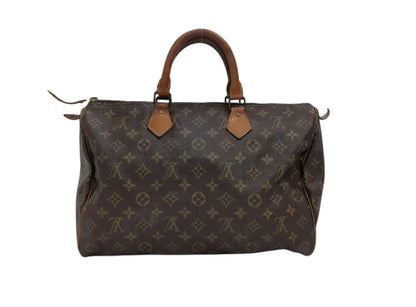 Louis Vuitton Speedy Monogram Canvas, Beige, Canvas, Handbag