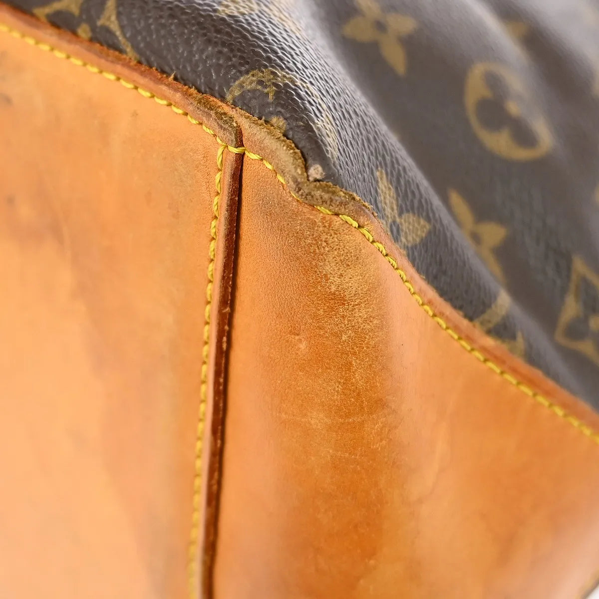 Louis Vuitton Cabas Mezzo Monogram Canvas, Brown, Canvas, Tote Bag