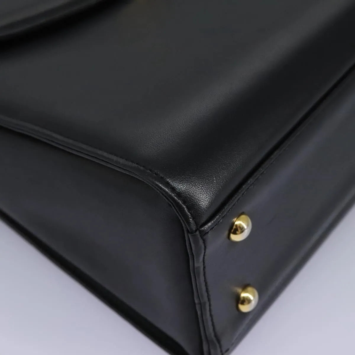 Givenchy Vintage Leather, Black, Leather, Handbag