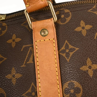 Louis Vuitton Keepall Monogram Canvas, Brown, Canvas, Travel Bag