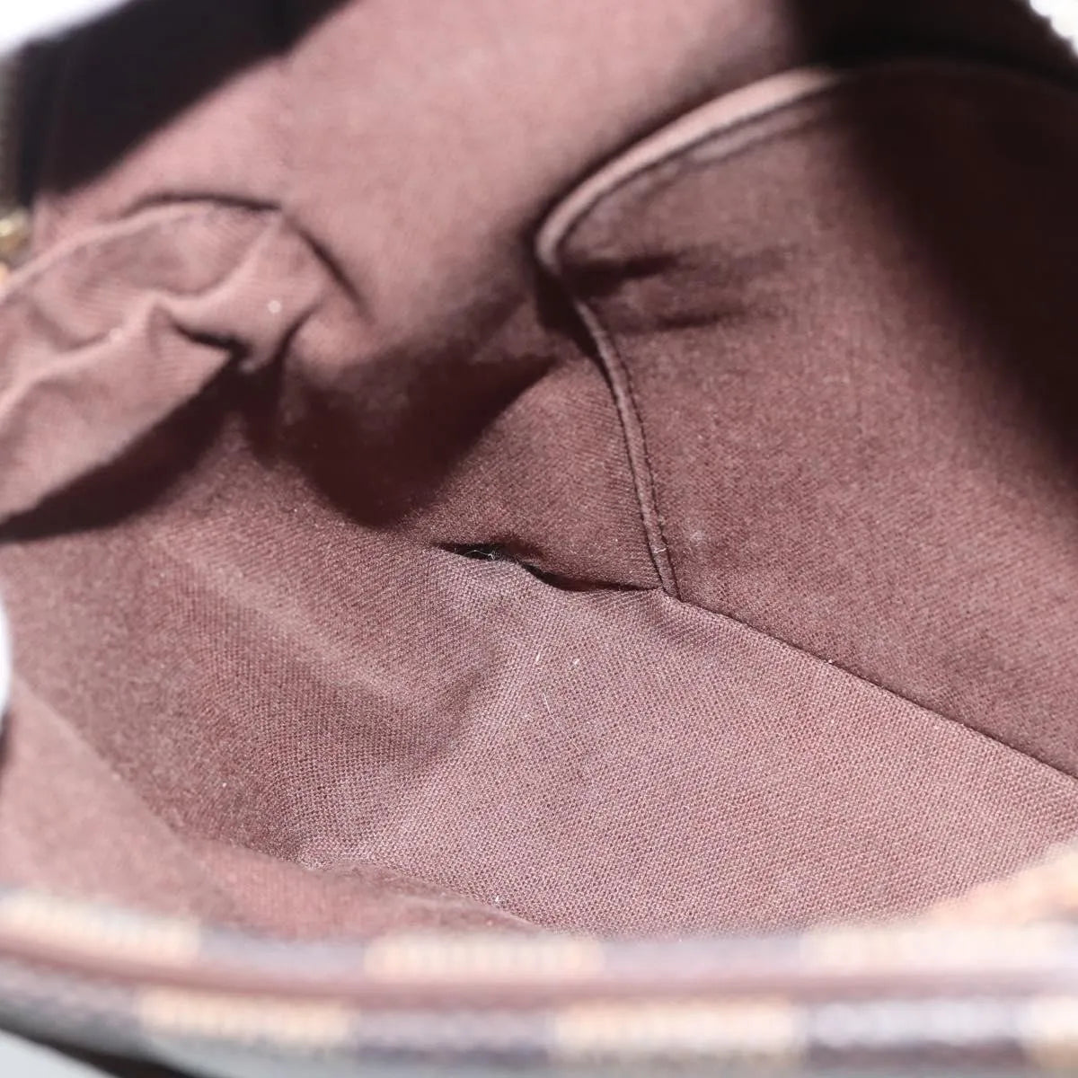 Louis Vuitton Olav Damier, Brown, Canvas, Shoulder Bag
