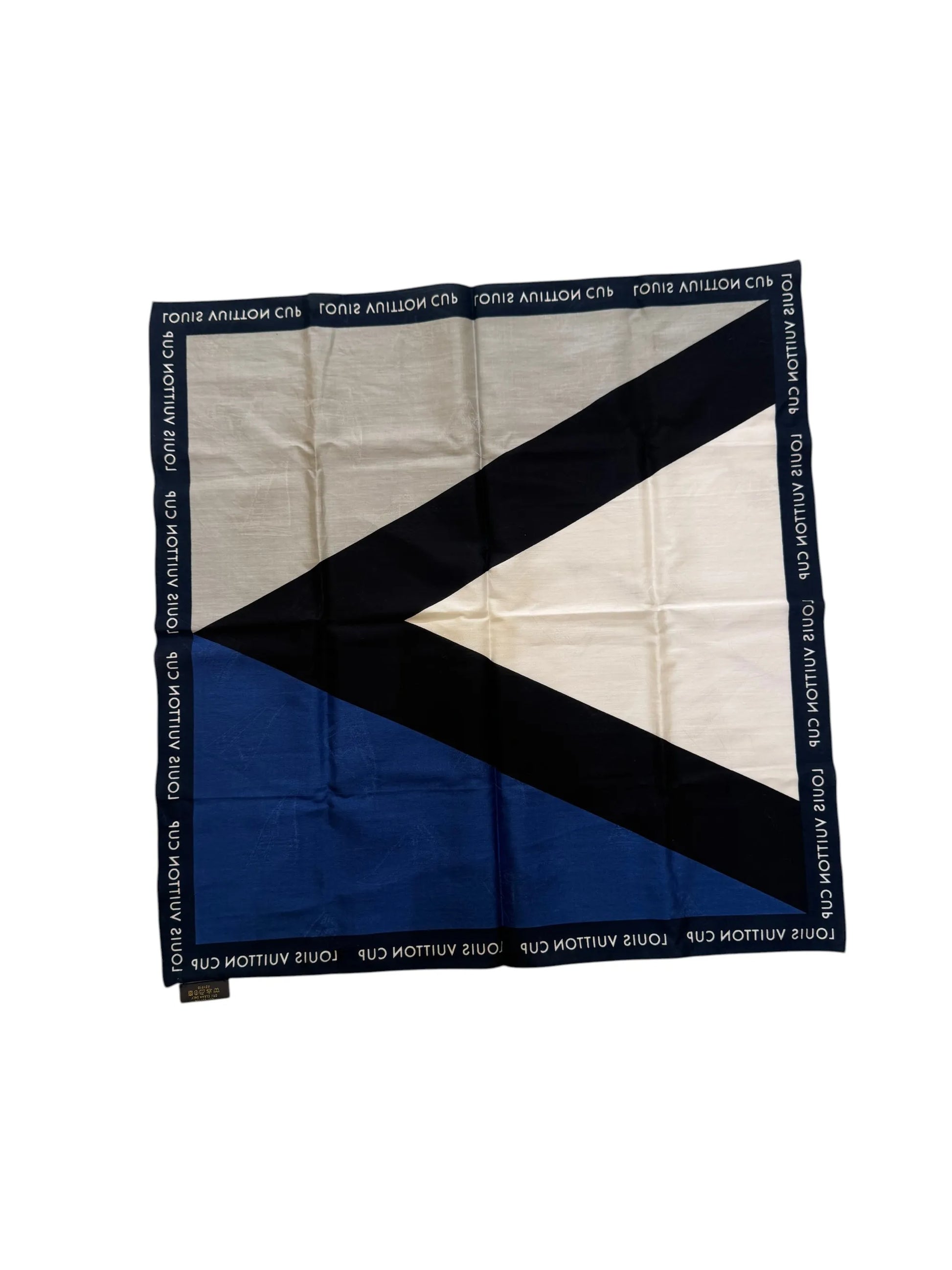 Louis Vuitton Etoile scarf Monogram, Blue, Cotton, Scarf