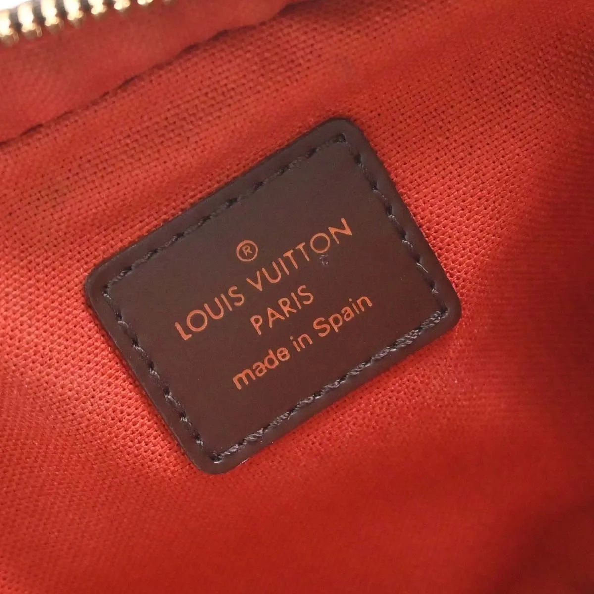 Louis Vuitton Geronimos Waist Damier, Brown, Canvas, Shoulder Bag