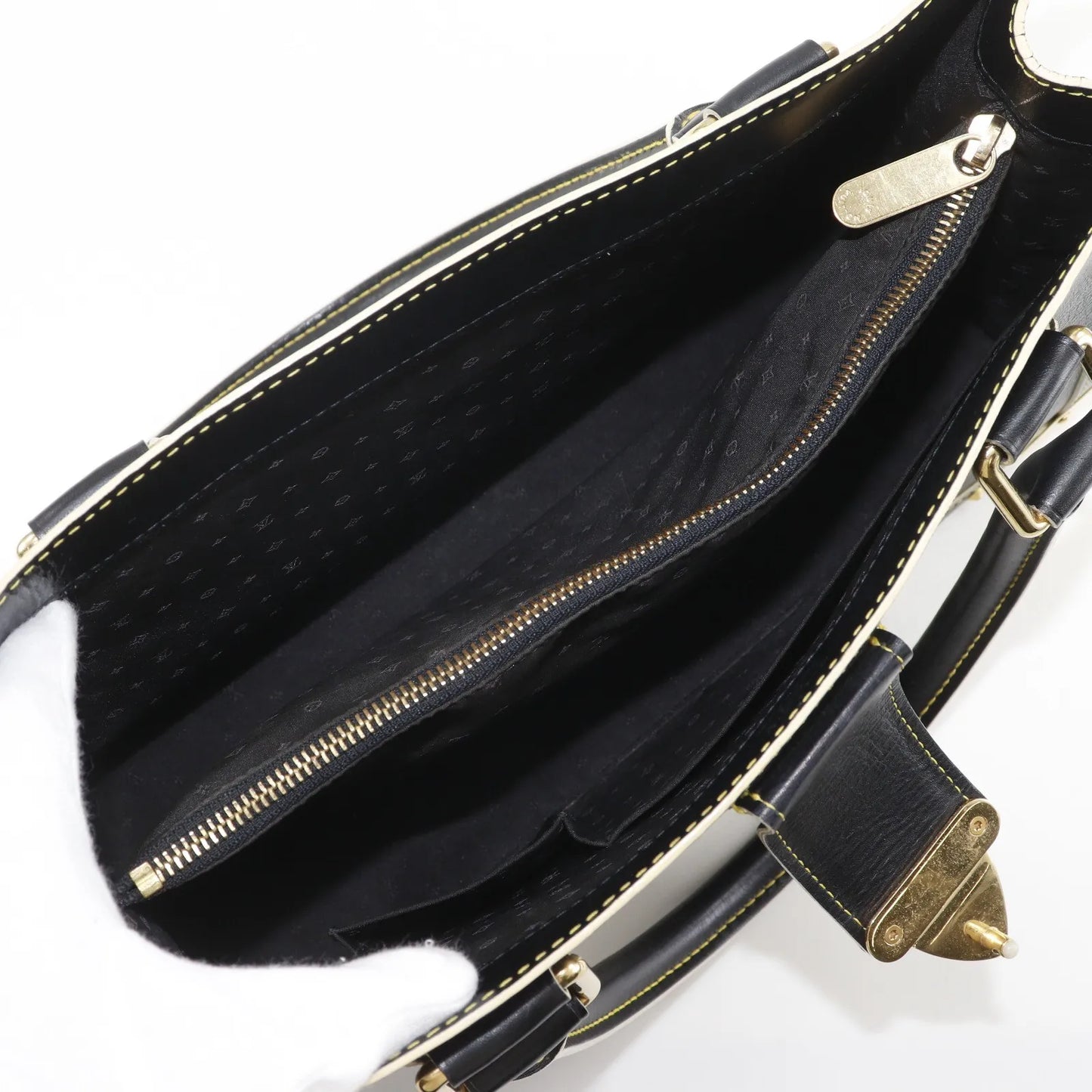 Louis Vuitton Suhali Le Fabuleux Leather, Black, Leather, Handbag