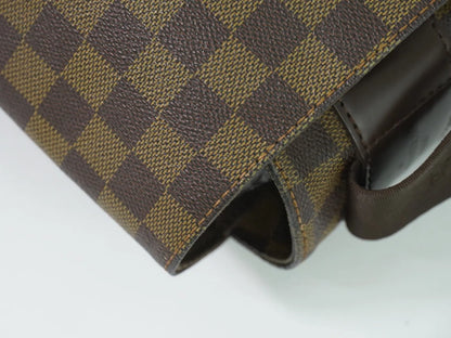 Louis Vuitton Bastille Damier, Brown, Canvas, Shoulder Bag