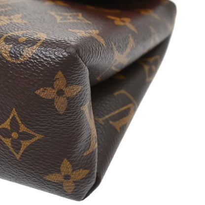 Louis Vuitton Locky Monogram Canvas with Leather, Brown, Canvas, Handbag