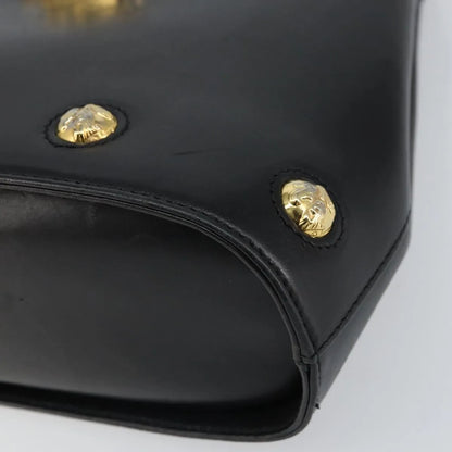 Salvatore Ferragamo Vintage Leather, Black, Leather, Handbag