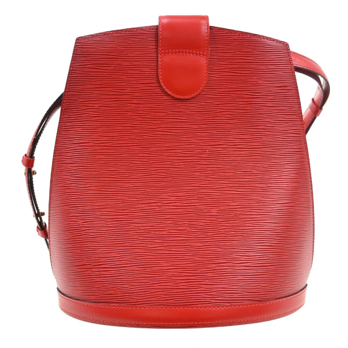 Louis Vuitton Cluny Epi Leather, Red, Leather, Shoulder Bag
