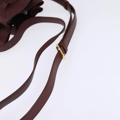 cartier Must de cartier Leather, Burgundy, Leather, Shoulder Bag